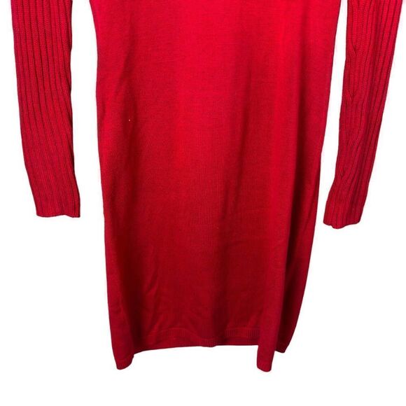 Marvin Richard’s Red Sweater Dress Size Small - Picture 3 of 7